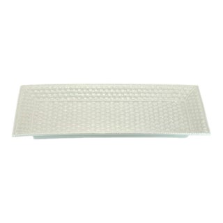 Vintage Tiffany & Co. "Tiffany Weave" Large Sandwich Platter For Sale