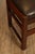 Wood L&JG Stickley Antique Set Of Six U-Back Oak Dining Chairs Model #820 For Sale - Image 7 of 18