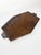Brown Art Deco Wooden Tray, France, 1940s For Sale - Image 8 of 11