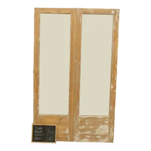 Late 19th Century Double French Glass Doors - a Pair
