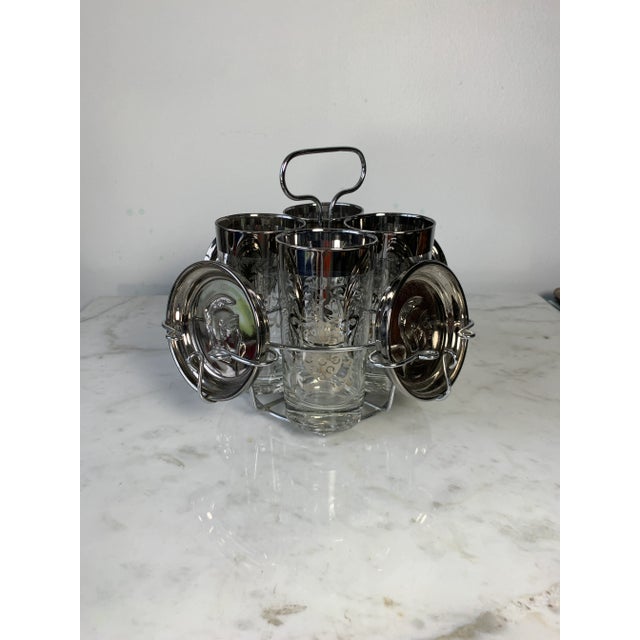 In the 1960s, Kimiko crafted an exceptional mid-century bar set that showcases their Silver Knight design. The set...