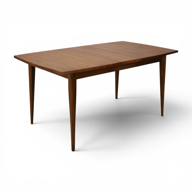 Brown Broyhill Saga Vintage Mid Century Modern Petite Dining Table C. 1960s For Sale - Image 8 of 11