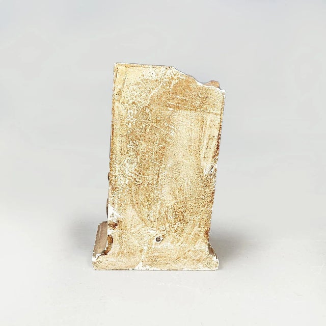 Modern Italian Brown Plaster Capitals, 1990s, Set of 2 For Sale - Image 6 of 11