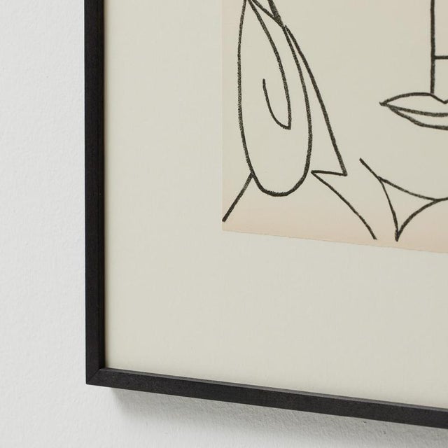 Françoise Gilot, Portrait of a Woman, 1951, Lithograph, Framed For Sale - Image 11 of 18