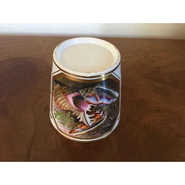 1810 English George III Coalport Porcelain Beaker Vase For Sale - Image 9 of 11