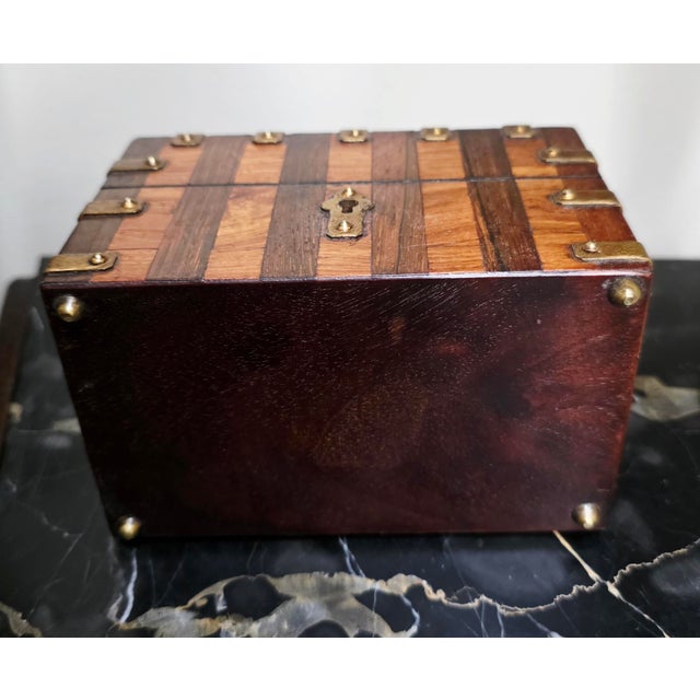 Brass Mid 19th Century Victorian Dome-Top Perfume Casket For Sale - Image 8 of 8