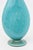 Vintage Murano Barovier E Toso Turquoise Glass Bottle or Vase With Gold Droplets For Sale In Miami - Image 6 of 9