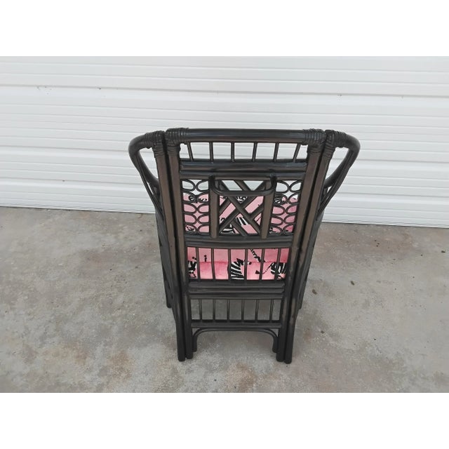 1960s Hollywood Regency Side Chair For Sale - Image 4 of 6