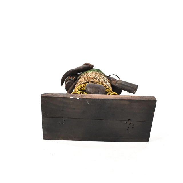 Early 20th Century Early 20th Century Namchi Namji Beaded Fertility Doll Cameroon For Sale - Image 5 of 7