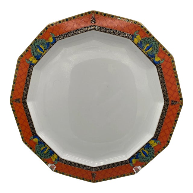 Gianni Versace for Rosenthal "Le Voyage De Marco Polo" Dinner Plate - Discontinued For Sale