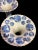 Large Japanese Decorative Blue and White Porcelain Vases, Set of 2 For Sale - Image 11 of 14