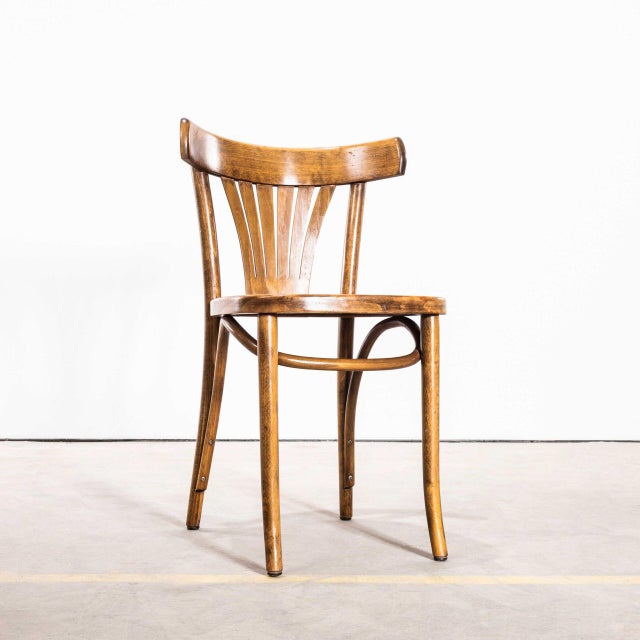 1970’s French Fan Back Bentwood Dining Chair – Stamped Seat. Good quality classic bentwood armchairs with a typical fan...