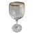 Contemporary Lenox Crystal & Gold Rim Wine Glass For Sale
