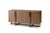 Modern Modern Greg Sheres Style Walnut and Bronze Buffet – “Valencia" For Sale - Image 3 of 6