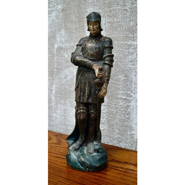 Compton Pottery Figure of Saint George For Sale - Image 6 of 10