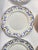 Metal Late 19th Century Set of 6 Limoges Antique Hand Painted Dinner Plates and a Butter Dish. For Sale - Image 7 of 10