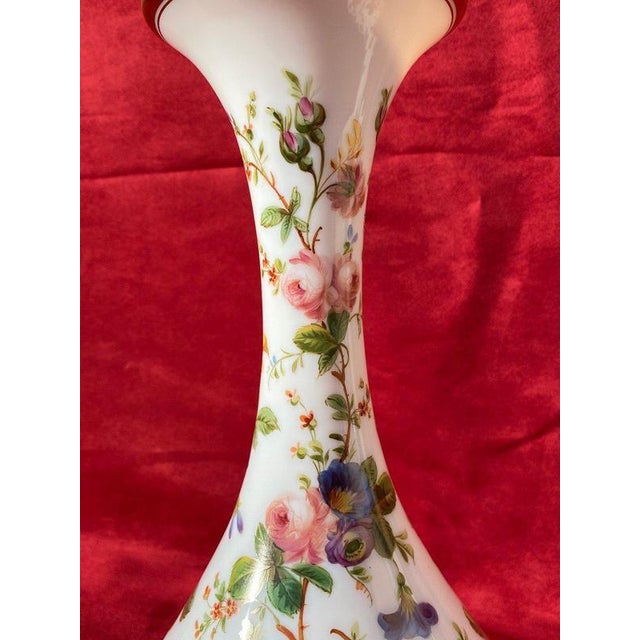 Opaline Vases, Set of 2 For Sale - Image 3 of 13