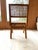Wood Phantom Hands Armless Dining Chair For Sale - Image 7 of 7