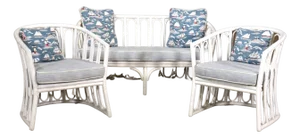 Mid 20th Century Mid-Century Patio Sofa Set - 3 Pieces