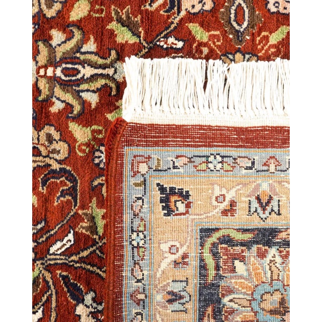 2000 - 2009 Mogul, One-of-a-Kind Hand-Knotted Area Rug in Brown, 6' 0" x 9' 0" For Sale - Image 5 of 8