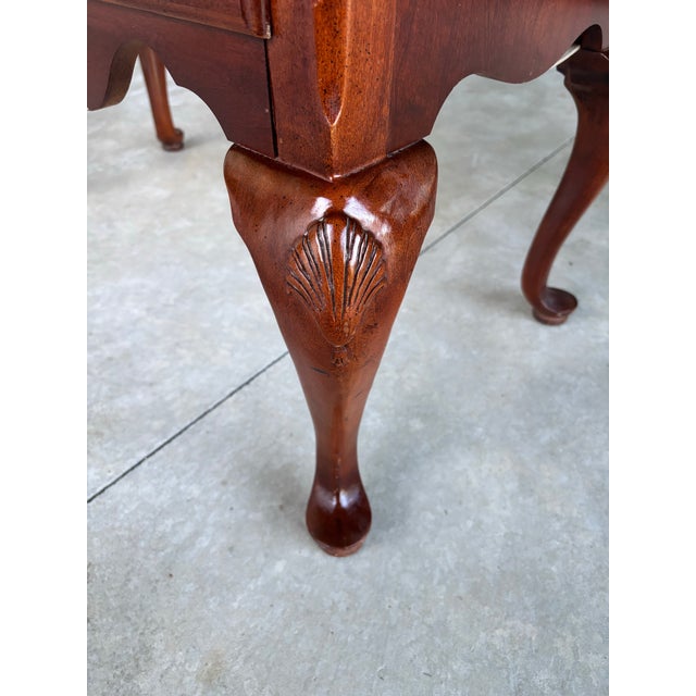 Brown 1940s Open Home Exclusively by Stanley Highboy Chest / Lingerie Chest For Sale - Image 8 of 9