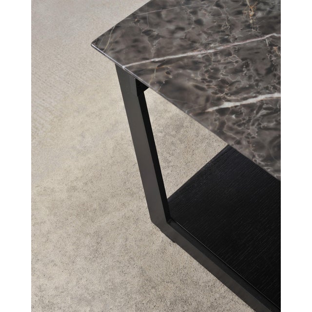 Camerich Element Marble and Steel Coffee Cocktail Table 4 Ft For Sale - Image 16 of 18