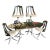 Mid Century Space Age Howell Dining Set For Sale