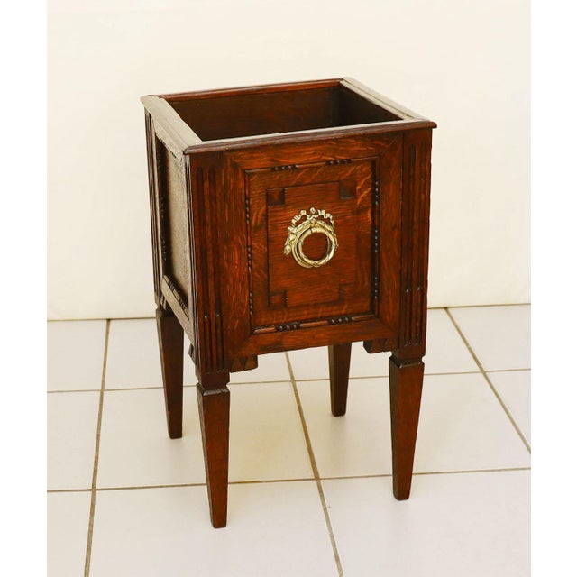 19th Century Biedermeier Planter with Stand, 1830s For Sale - Image 5 of 7