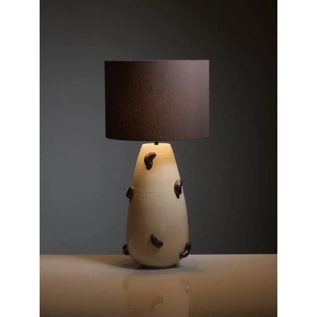 Beans Ceramic Table Lamp by Katia Langeard For Sale - Image 4 of 6