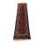 Yomut Turkmen Kepse Gul Single Column Runner - 2'8" X 12'0 For Sale