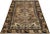 Persian Mid 20th Century Vintage Persian Distressed Brown Handmade Medallion Wool Rug For Sale - Image 3 of 10