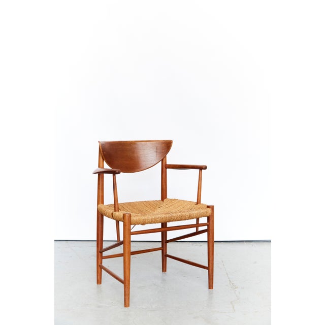 Armchair No.317 by Peter Hvidt & Orla Mølgaard-Nielsen for Søborg For Sale - Image 16 of 16