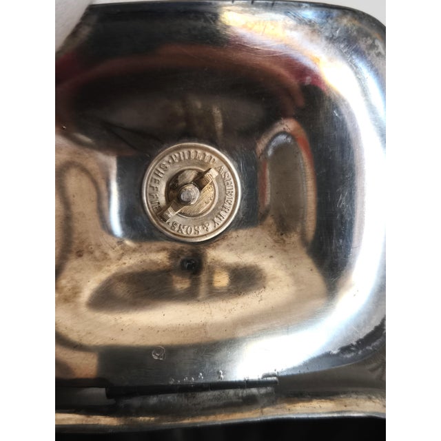 19th-Century Britannia Metal Spirit Kettle from Ashberry For Sale - Image 5 of 13