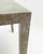 Vintage Custom Faux Bois Edelman Leather Parsons Dining or Writing Table For Sale - Image 4 of 9
