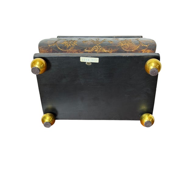 Vintage Decorative Casket Box or Tea Caddy by Maitland-Smith For Sale - Image 10 of 10