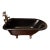 Bathtub - Custom Black "Sunrise Specialty" Cast Iron Bathtub. Excellent Condition, in Working Order. For Sale