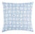 Schumacher X Caroline Z Hurley Meadow Rock 18" Pillow in Blue For Sale