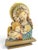 Gold Anri Italy Wood Madonna With Diadem Mary Child Angel Juan Ferrandiz Wall Plaque For Sale - Image 8 of 11
