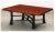 Wood Japanese Negoro Lacquer Coffee or Low Table For Sale - Image 7 of 7