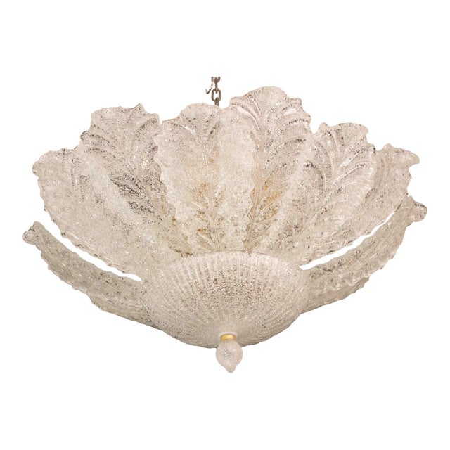 Napoli, Italian Murano Glass Ceiling Light or Flush Mount, 1970s For Sale