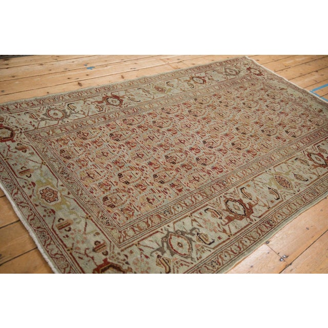 Textile Vintage Distressed Malayer Rug - 4'5" x 6'10" For Sale - Image 7 of 10