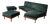 Sofa with Ottomans, 1960s, Set of 3 For Sale