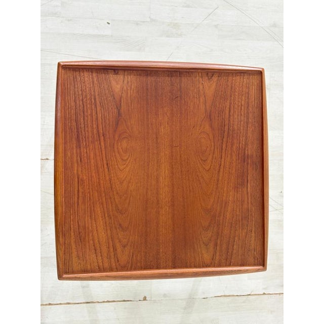 Mid-Century Danish Teak Coffee Table by Grete Jalk for Glostrup Møbelfabrik, 1960s For Sale - Image 9 of 11
