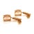 Natural Morganite Diamond Earrings 14k Gold 9.93 TCW Certified For Sale - Image 12 of 18