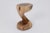 Walnut Wooden Sculptural Side Table by Logniture For Sale - Image 6 of 14