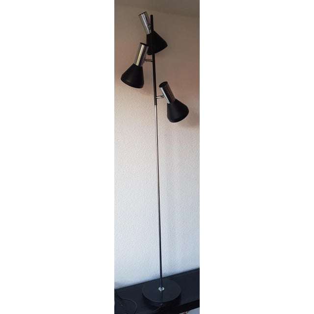 Black Floor Lamp with 3 Spotlights from Cosack, 1970s For Sale - Image 8 of 8