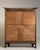 A beautiful antique Provençal oak vitrine from France, circa 1800, featuring a bleached, whitewashed finish that gives the...