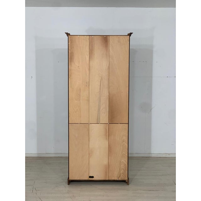 Wood German Antique Style Bookcase For Sale - Image 7 of 9