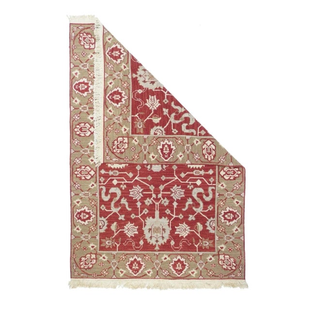 A technique rather than a specific type, in which warps are wrapped by colored wefts to create a pattern. Caucasian,...