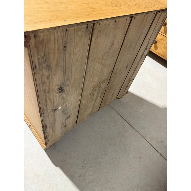 Antique Pine Two Door Cupboard From England For Sale - Image 18 of 18